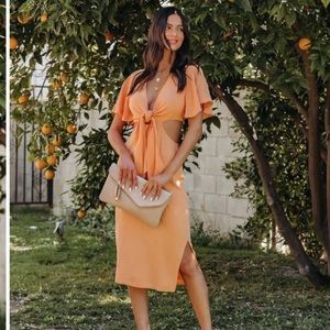 Vici dolls cut out midi!  NWOT